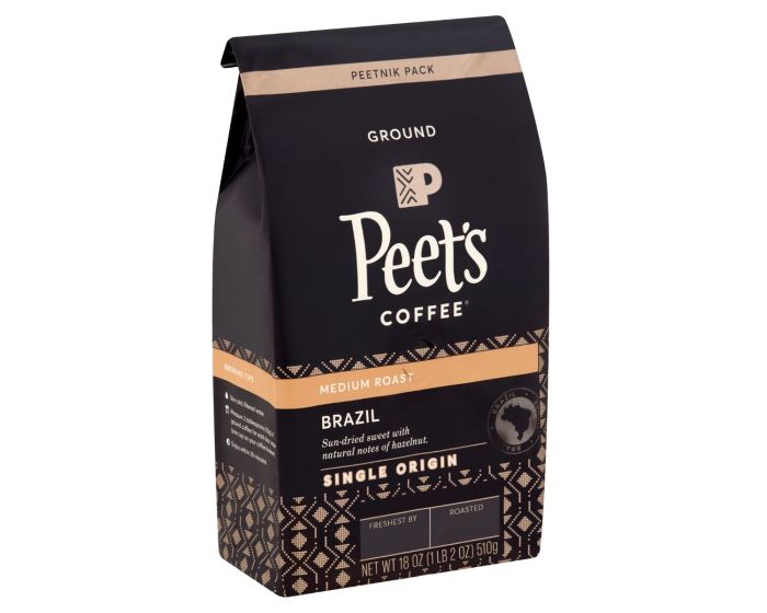 Peet's nutrition facts