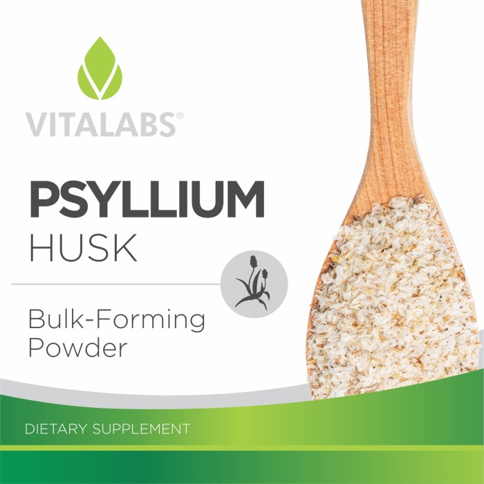 Psyllium husk powder nutrition facts