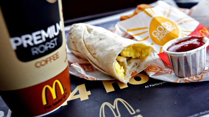 Breakfast burrito nutrition facts mcdonald's